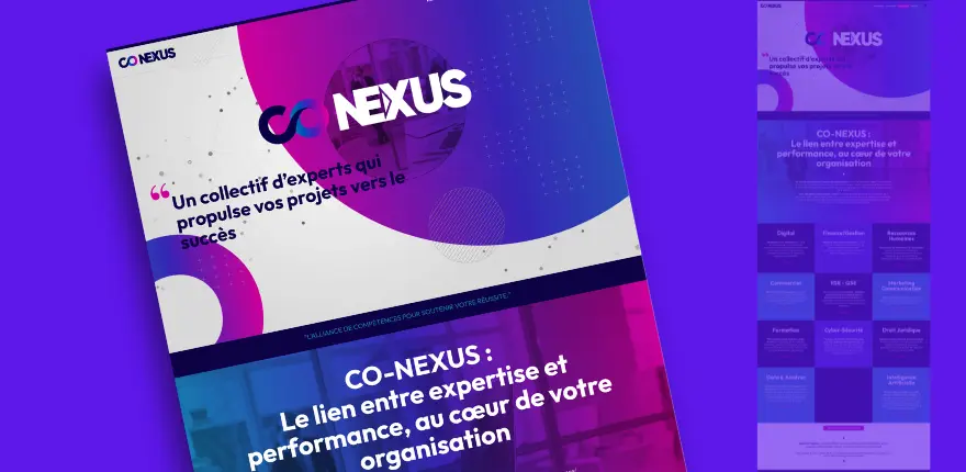 Comment nous avons conçu le site de Co-Nexus : une vitrine de notre savoir-faire technique et design Comment nous avons conçu le site de Co-Nexus : une vitrine de notre savoir-faire technique et design