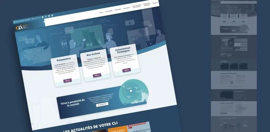 La CLI de Golfech : Refonte du site web Wordpress en un site web sur mesure La CLI de Golfech : Refonte du site web Wordpress en un site web sur mesure