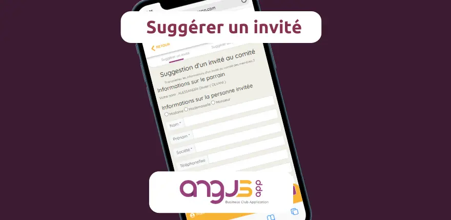 Angus App: Gérer la suggestion de vos invités