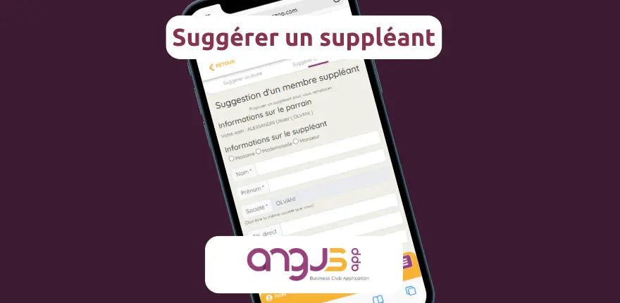 Angus App: optimisez la gestion des suppléants dans votre club d'affaires Angus App: optimisez la gestion des suppléants dans votre club d'affaires