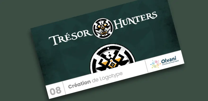 Conception du logo : Trésor Hunters Conception du logo : Trésor Hunters