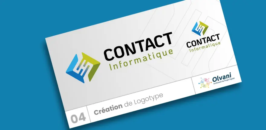 Refonte du logo : Contact Informatique Refonte du logo : Contact Informatique